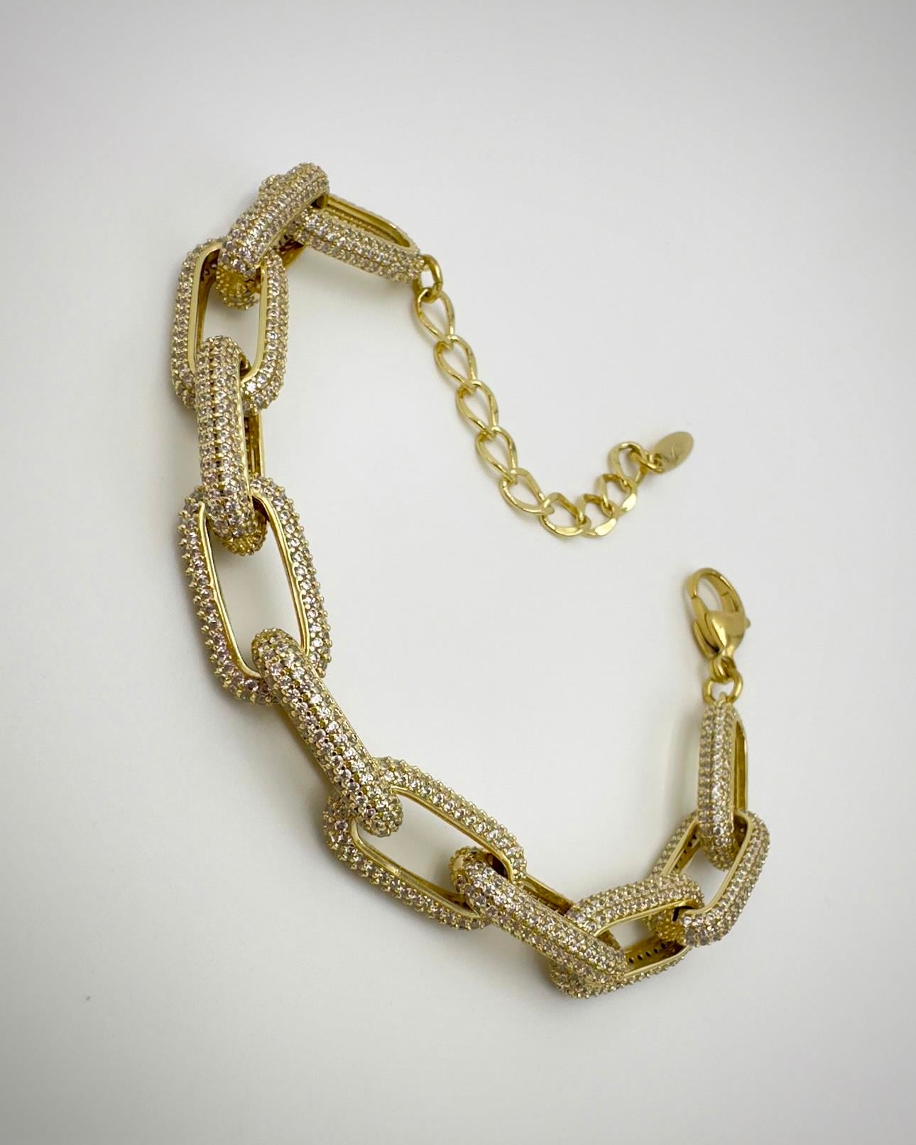 Vp 14 K Taşlı Oval Model Bileklik