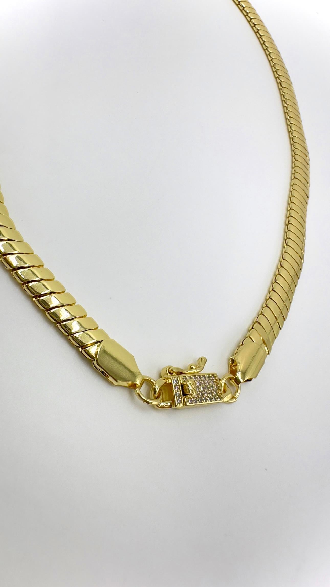 Vp 14 K Yılan Model Zincir 45cm