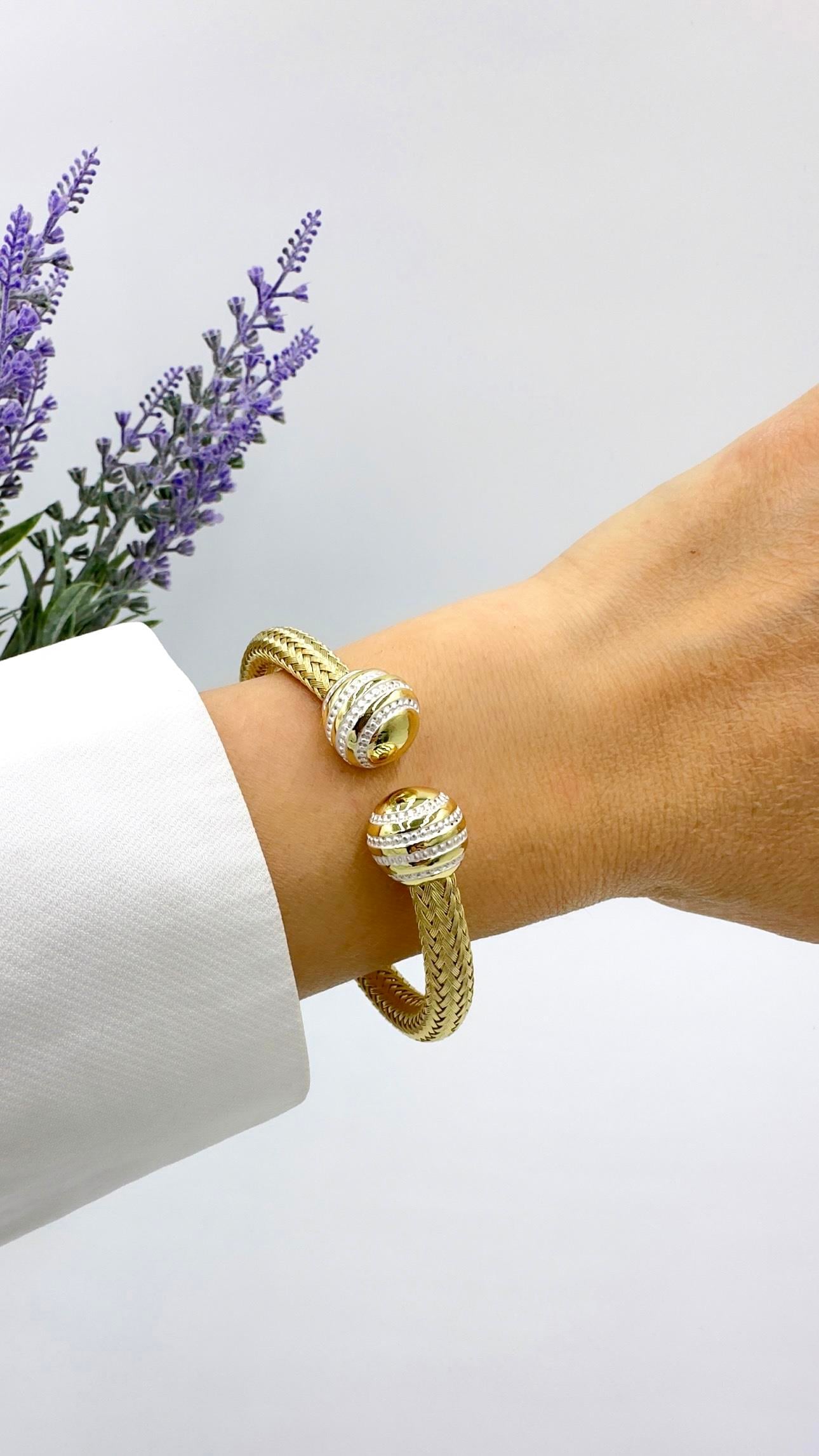 Top Detaylı Paris Örgü Bileklik