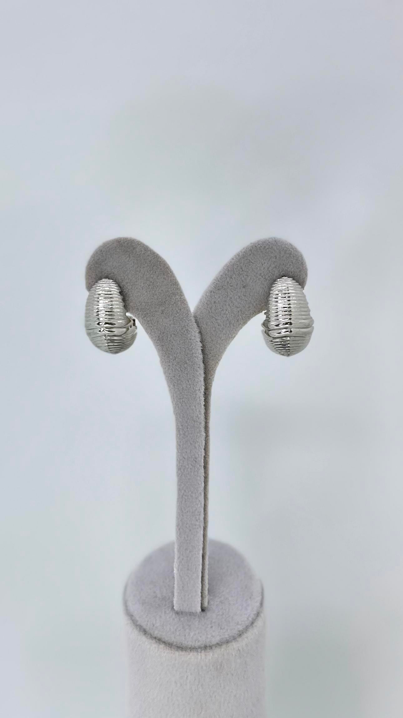 Vp Silver Gondol Model Küpe