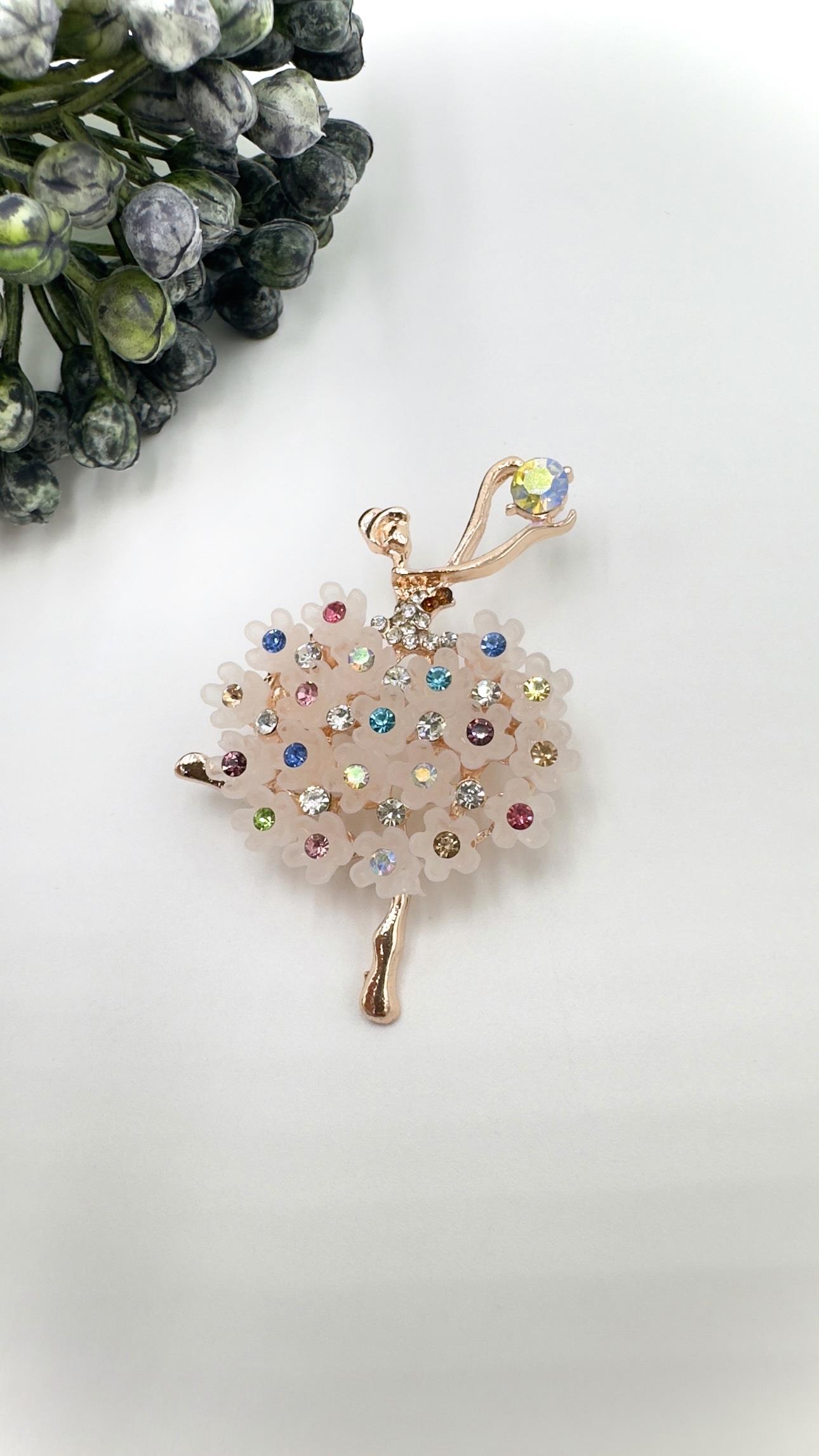 Zarif Balerin Model Broş