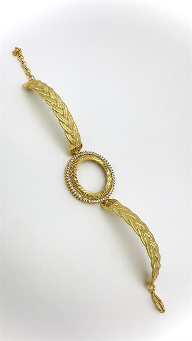 A Kaplama Örgü Yarım Takmalık Kelepçe