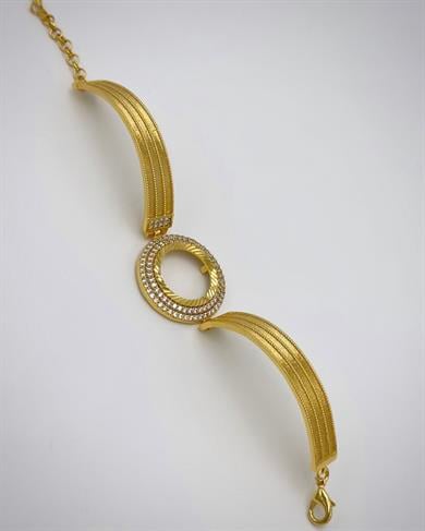 Altın Kaplama Çeyrek Takmalık Bileklik