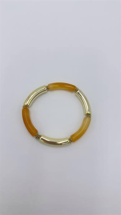 Bal Köpüğü/ Gold Model Lastikli Kelepçe Bileklik