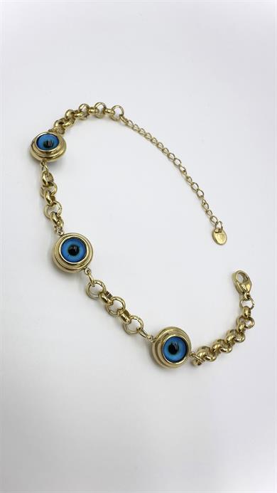 Çelik 3lü Göz Model Bileklik