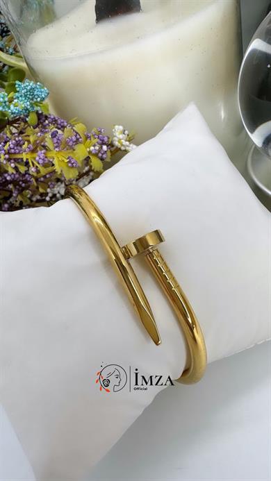 Çelik Çivi Kelepçe Bileklik