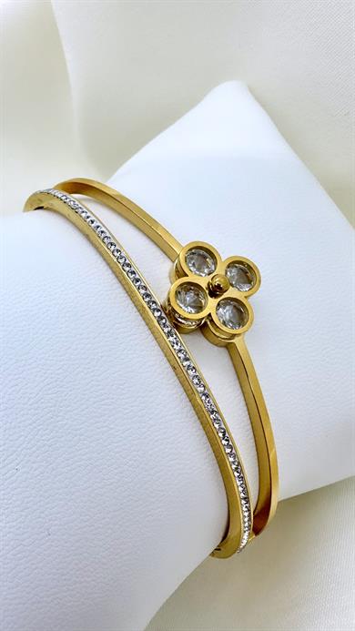 ÇELİK FLOWER KELEPÇE BİLEKLİK