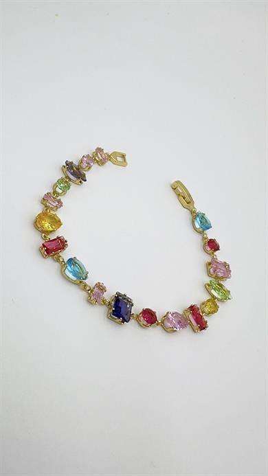 Çelik Gold Gökkuşağı Bileklik