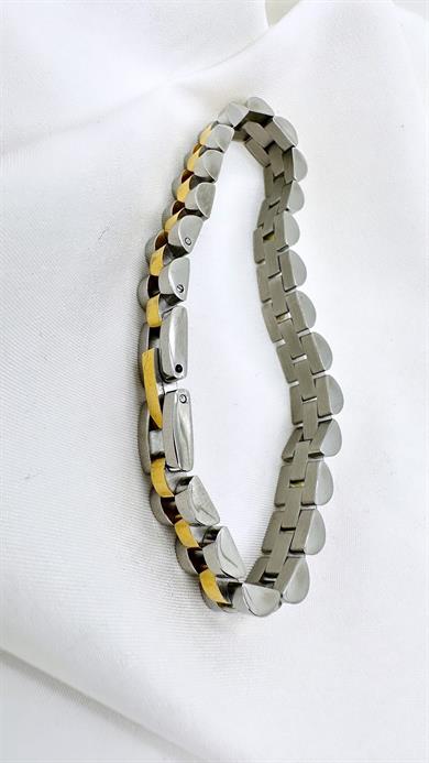 ÇELİK İKİ RENKLİ ROLEX KELEPÇE