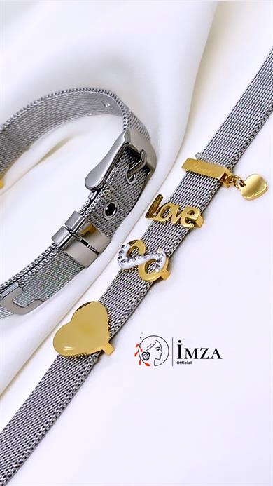 ÇELİK LOVE PANDORA BİLEKLİK