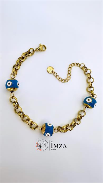 Çelik Nazar Toplu  Bileklik