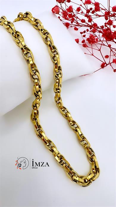 ÇELİK SAMANYOLU KOLYE