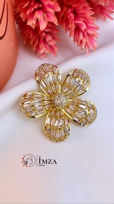 Çiçek Broş