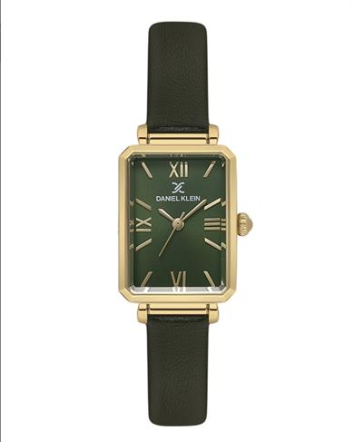 D K Premıum Yeşil Kordonlu Model Kadın Saat