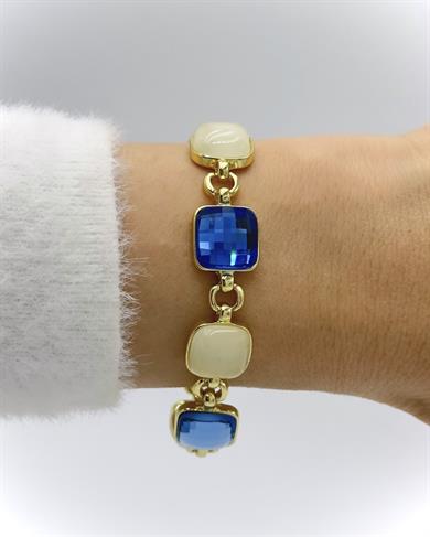 Okyanus Krıstal Taşlı Model Bileklik