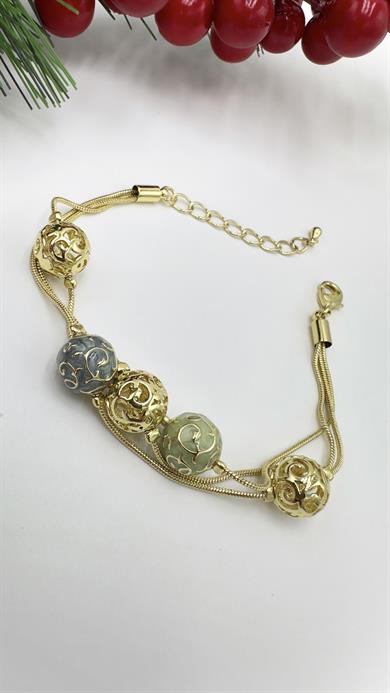 Paris Renkli Toplar Tasarım Model Bileklik