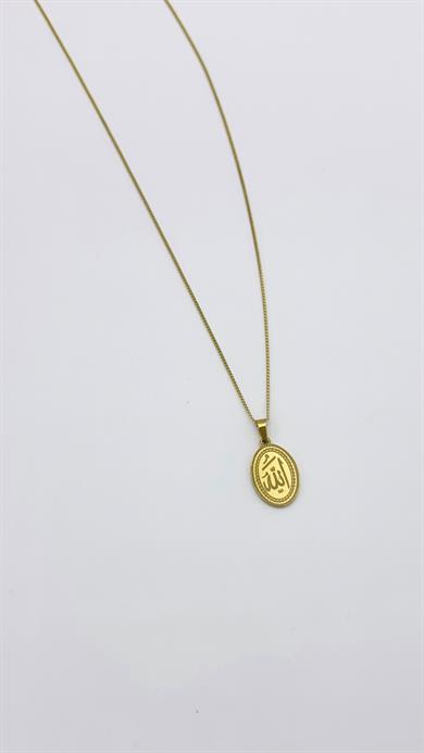 Premıum 14 K Lafız Kolye 45 Cm