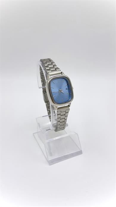 Rlx Sılver Dikdörtgen Mavi Kadranlı Saat