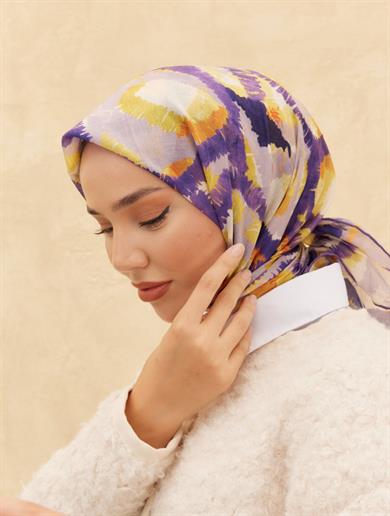 Silk Home Soft Kare Eşarp 73045-12