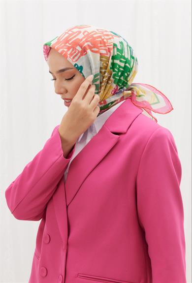 Silk Home Soft Kare Eşarp 73050-36