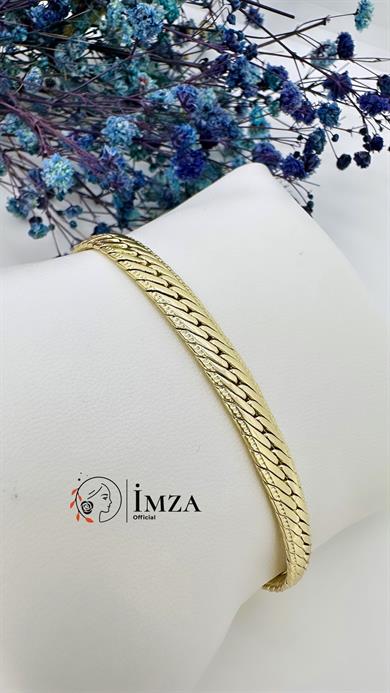 Vip 14 Ayar Renk  Ezme Bileklik