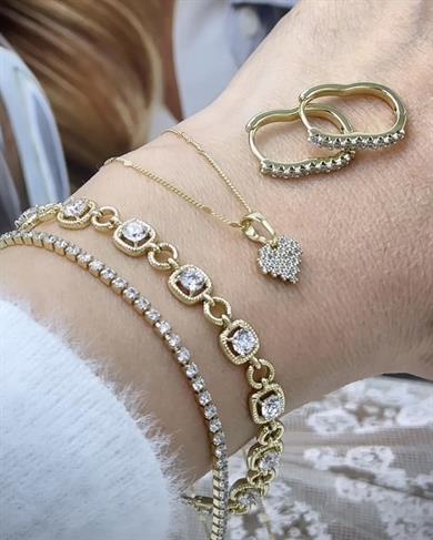 Vip 14 K Altın Kaplama Zerafet Kombin. ( Kombin parçalarını tek tek seçip sepete ekleyiniz) 