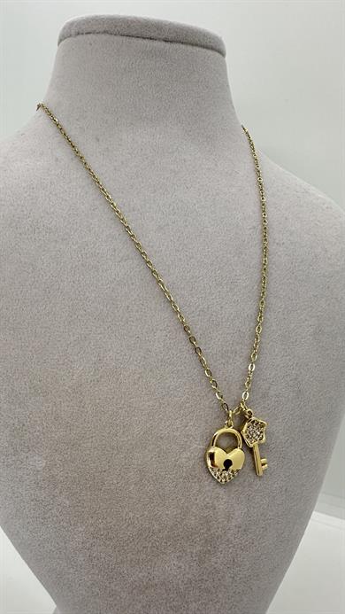 Vip 14 K Anahtar Kolye