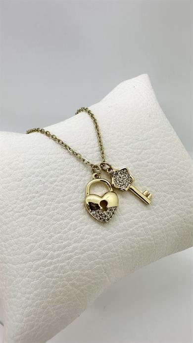 Vip 14 K Anahtar Kolye