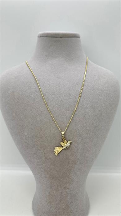 Vip 14 K Anka Kuşu Kolye