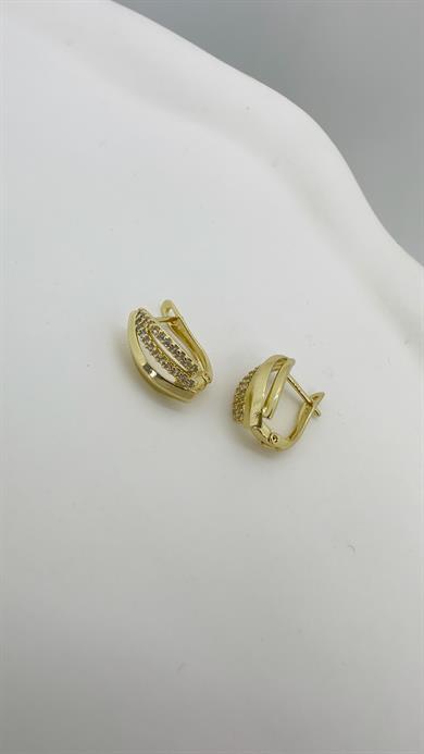 Vip 14 K Badegül Küpe