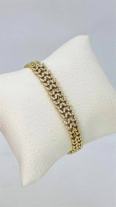 Vip 14 K Başak Bileklik