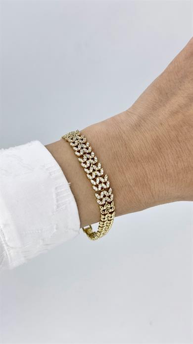 Vip 14 K Başak Bileklik