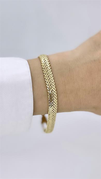 Vip 14 K Çişel Model Bileklik