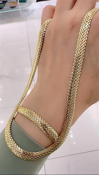 Vip 14 K Çisel Model Kolye