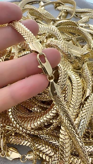 Vip 14 K Çisel Model Kolye