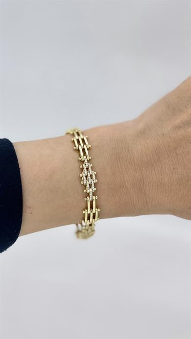 Vip 14 K Çoklu Hasır Bileklik
