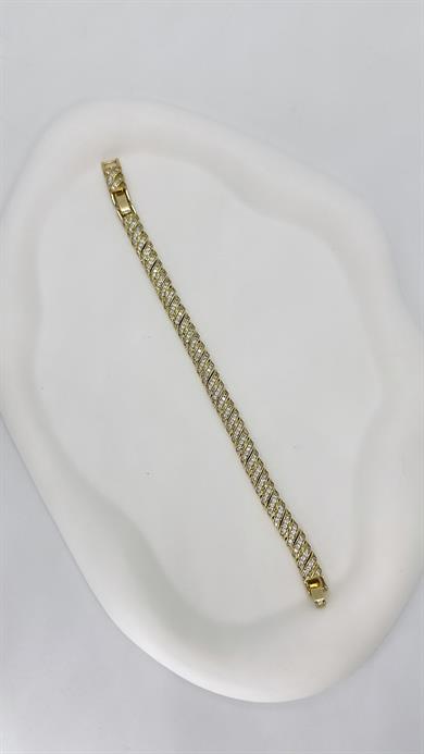 Vip 14 K Deniz Dalgası Bileklik