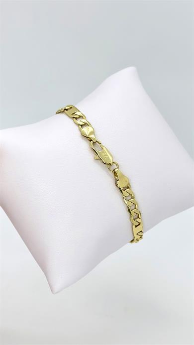 Vip 14 K Ezme Gurmet Zincir Bileklik