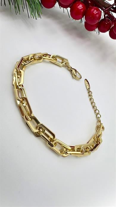 Vip 14 K Fasetli Ataç Model Bileklik