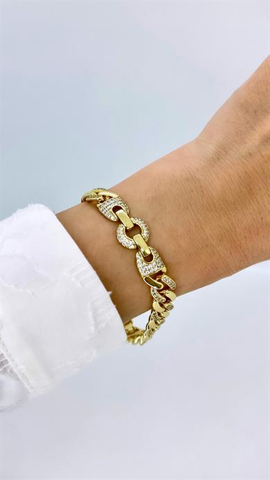 Vip 14 K Gemici Gurmet Bileklik