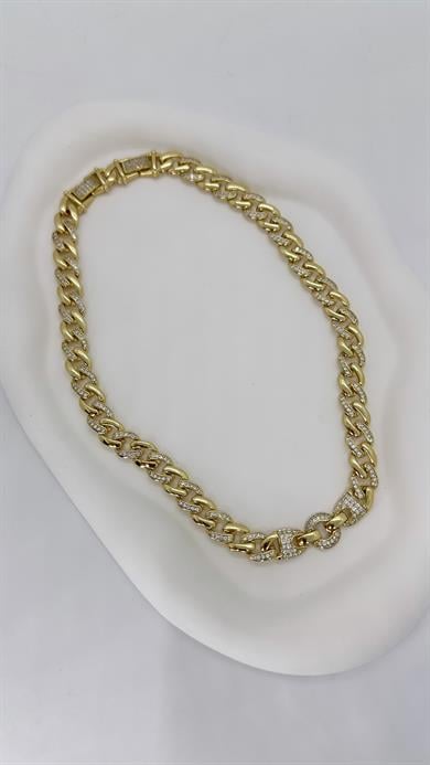 Vip 14 K Gemici Gurmet Kolye