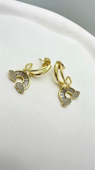 Vip 14 K Gökkuşağı Küpe