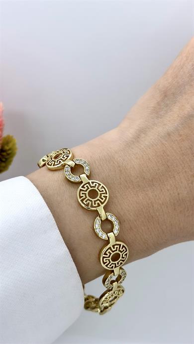 Vip 14 K Halka Model Bileklik