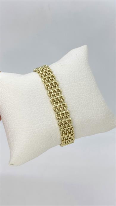 Vip 14 K Hasır Bileklik