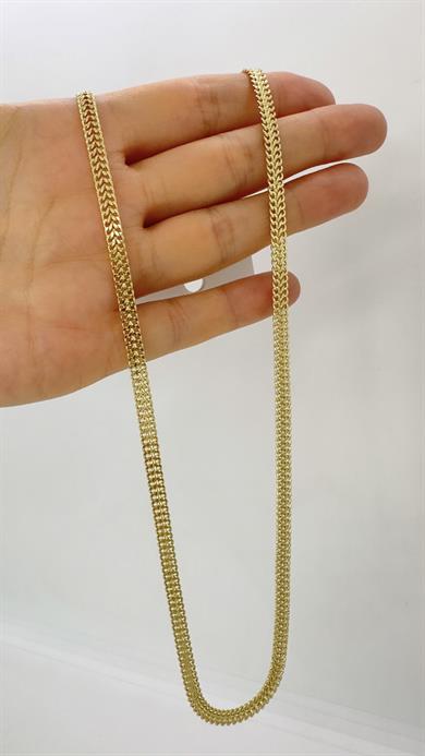 Vip 14 K Hasır Kolye 50cm