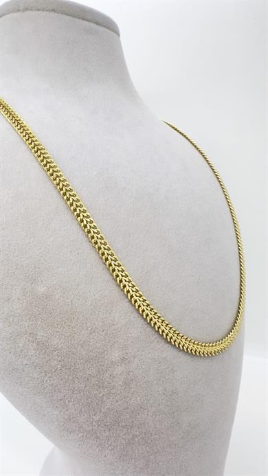 Vip 14 K Hasır Kolye 50cm