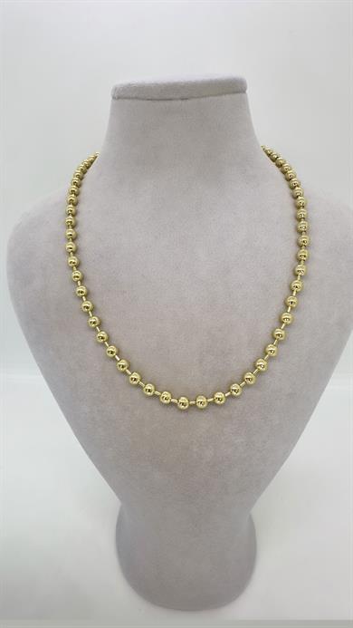 Vip 14 K Kalın Dorika Kolye 45cm