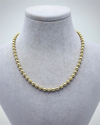 Vip 14 K Kalın Dorika Kolye 45cm