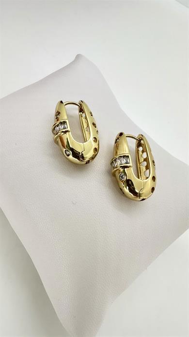 Vip 14 K Kapsül Küpe
