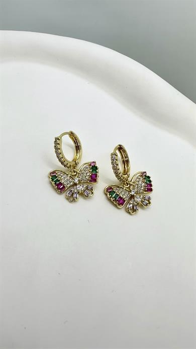 Vip 14 K Kelebek Küpe